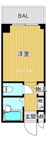 クレセント都島の間取り画像