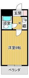 シャルムメゾン千林大宮の間取り画像
