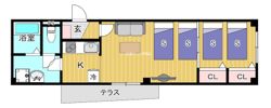 プレイス川口の間取り画像