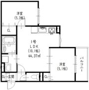 クリエオーレ田島の間取り画像
