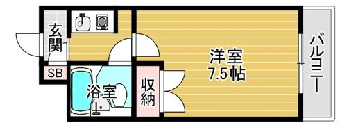 プリンスコートの間取り画像