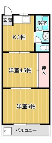 カーサ中宮の間取り画像