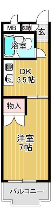 ホワイトビルの間取り画像