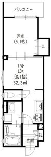 ラモーナ焼野IIの間取り画像