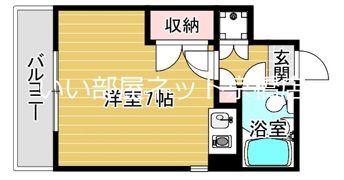 フォーラム都島内代駅前の間取り画像