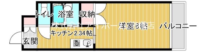 エストゥディオの間取り画像