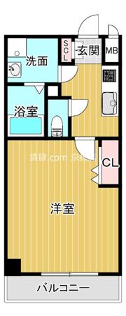 クレールソフィア都島の間取り画像