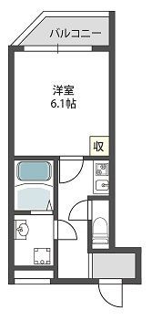 グランパシフィック恵美須西の間取り画像