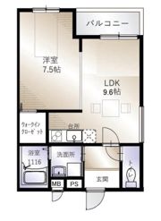 エスポワールの間取り画像