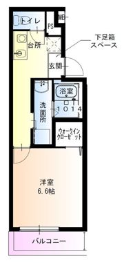 フジパレス平野公園II番館の間取り画像