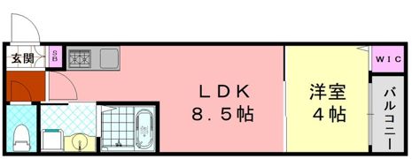 H-maison住之江IIIの間取り画像