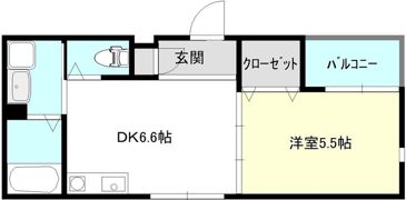 エルサ住之江の間取り画像