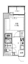 Le-Bear天王寺東の間取り画像