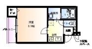 フジパレス平野III番館の間取り画像