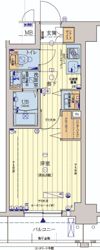 レオンコンフォート難波ミラージュの間取り画像