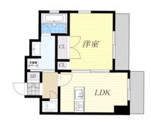 CityLife本町西L‘avenirの間取り画像