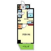 クレイドル西田辺の間取り画像