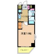 クレイドル西田辺の間取り画像