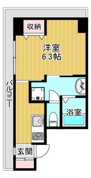オアーゼ梅田東の間取り画像