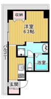 オアーゼ梅田東の間取り画像