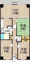 PHOENIX COURT 交野Iの間取り画像