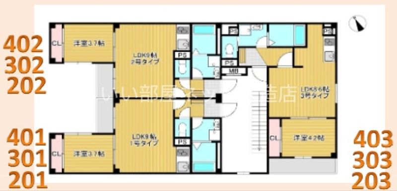 間取図
