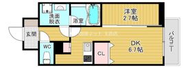 ワールドアイ大阪城EASTアドバンスの間取り画像