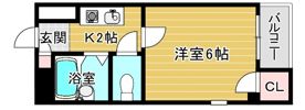 リバティ旭の間取り画像