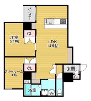 アウスレーベン都島Iの間取り画像