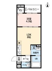 CRASTINE大蓮北4丁目の間取り画像
