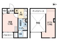 サングレイス花園（サングレイスハナゾノ）の間取り画像