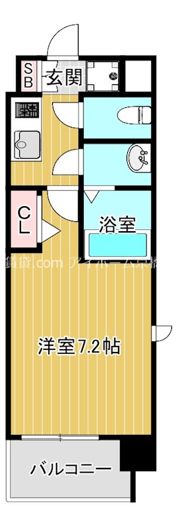 フォーリアライズ城東ファインの間取り画像