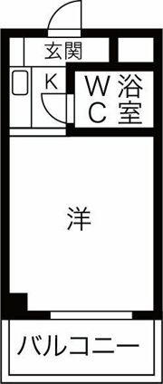 ヒノキマンションの間取り画像
