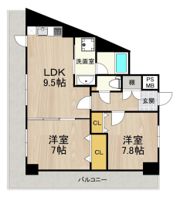 インプルーブ天六の間取り画像