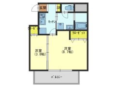 ヴィラ・セレーノ玉造本町（旧ルネフラッツ玉造本町）の間取り画像