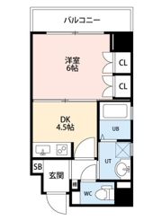 ラミューズコートの間取り画像