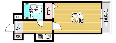 プリンスコートの間取り画像