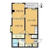 難波パークハウスの間取り画像