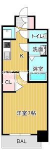 プレサンス水都OKAWAの間取り画像