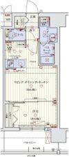 スワンズシティ大阪エスクレアの間取り画像
