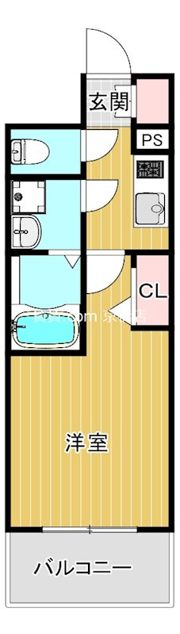 レジュールアッシュ桜宮リバーコートの間取り画像