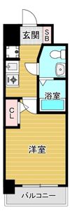 エスリード京橋III番館の間取り画像