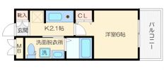 東小橋II番館の間取り画像