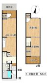 大宮5丁目長屋 E棟の間取り画像