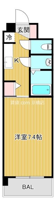 スプランディッド放出の間取り画像