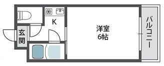 パールハイム駒川の間取り画像