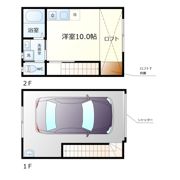 GARAGE LIVING TERRA SHIMIZUGAOの間取り画像