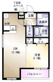 フジパレス エンの間取り画像