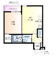 フジパレス住吉遠里小野III番館の間取り画像