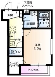フジパレス長居西III番館の間取り画像
